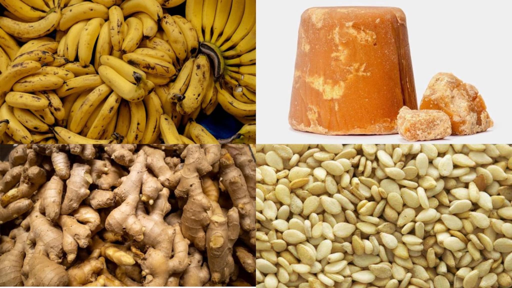 आलं आणि तीळाची आवकही वाढली अन् भावही, गुळाचा सध्याचा भाव किती? आलं आणि तीळाची आवकही वाढली अन् भावही, गुळाचा सध्याचा भाव किती?