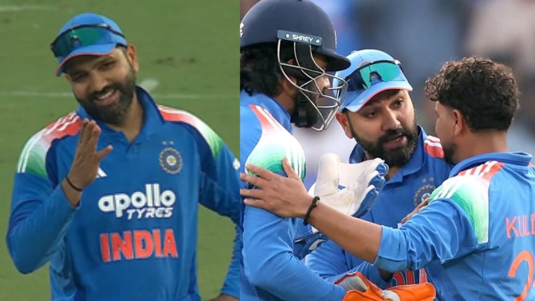 Kuldeep Yadav : 'दो है घर लेकर जायेंगे का...', DRS वरून कुलदीपने खेचले हिटमॅनचे कान, मॅचनंतर सांगितलं मैदानात काय घडलं?