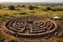 महाराष्ट्रात सापडला 2,000 वर्षांपूर्वीचा सर्वात मोठा ‘चक्रव्यूह’; सोलापूरात दडलेल्या गूढ ‘भूल भुलैया’चा शेवट कुठे?