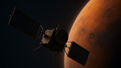 NASA's MAVEN spacecraft mysteriously disappears at Mars, impacting rovers.