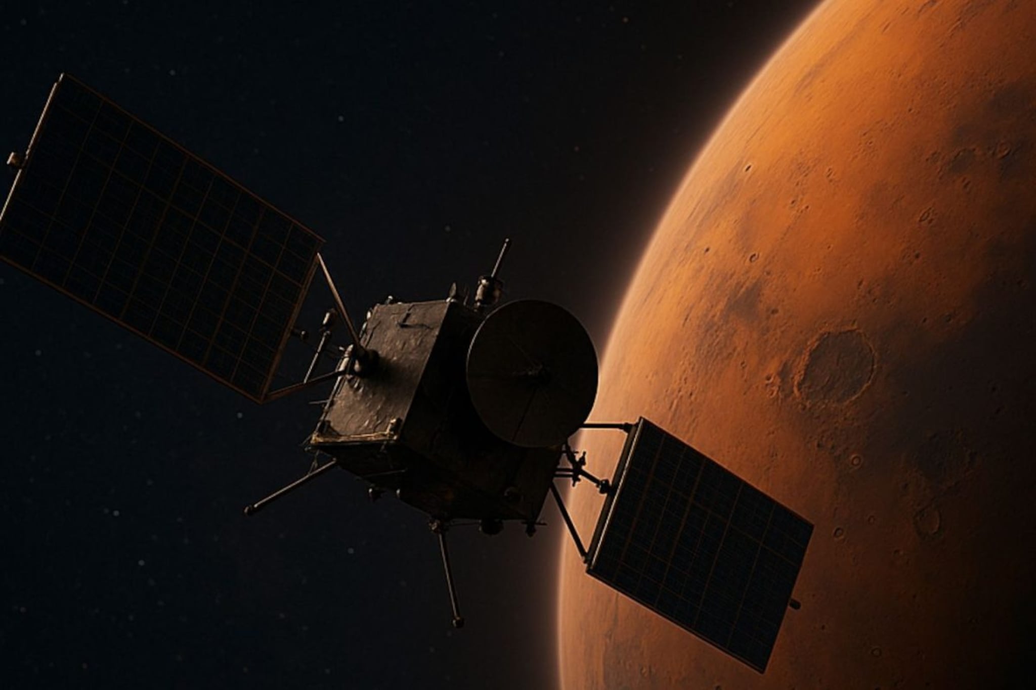 अचानक सिग्नल बंद, स्क्रीन Black...; मंगळ ग्रहावर झाली मोठी गडबड,अंतराळ यान गायब अचानक सिग्नल बंद, स्क्रीन Black...; मंगळ ग्रहावर झाली मोठी गडबड,अंतराळ यान गायब