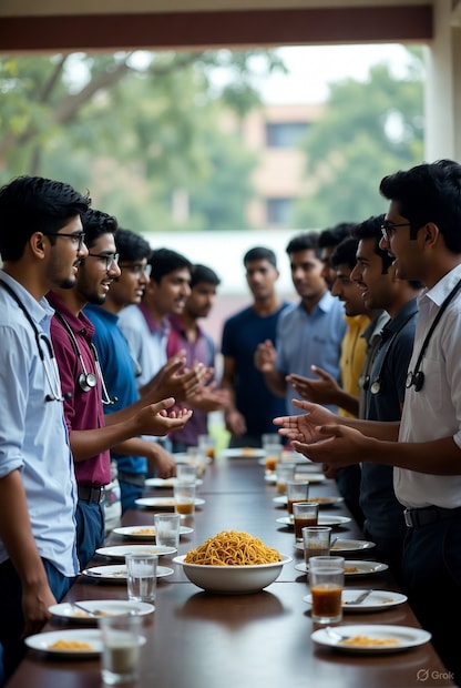 एमबीबीएस विद्यार्थ्यांचा मॅगीवरून त्यांच्यात वाद झाला. भांडण इतकं विकोपाला गेलं ही ते हाणामारीपर्यंत पोहोचलं आणि एकाला आयसीयूमध्ये दाखल करावं लागलं.