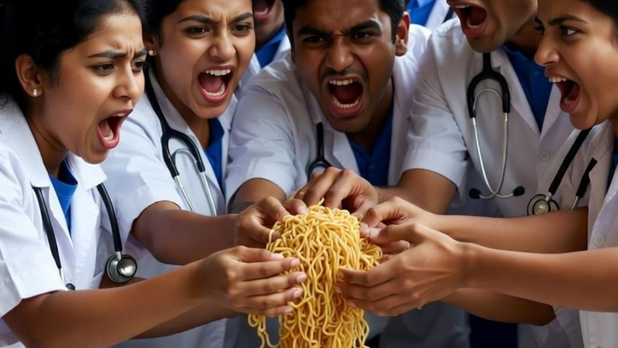 2 मिनिटांच्या मॅगीसाठी एकमेकांच्या जीवावर उठले भावी डॉक्टर, थेट ICU मध्ये