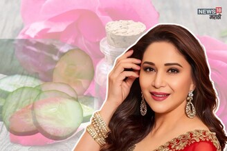 Madhuri Dixit :  माधुरी दीक्षित एवढी सुंदर कशी दिसते? स्वत: सांगितलं सीक्रेट