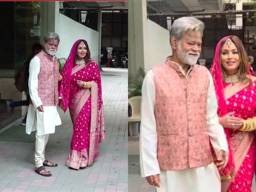  महिमा चौधरी आणि संजय मिश्रा यांचा एक व्हिडीओ आणि फोटो काही दिवसांपूर्वीही सोशल मीडियावर व्हायरल झाले होते. यात नवरा-नवरीच्या लुकमध्ये ते पापाराझींना पोझ देताना आणि लग्नाची मिठाई वाटताना दिसले होते.