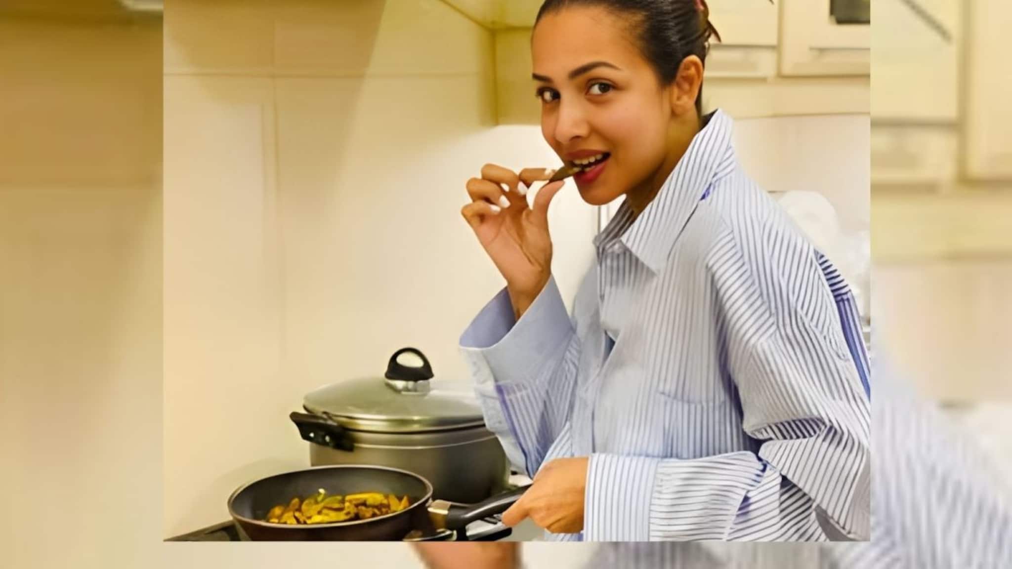 Celebrity Recipe Video : मलायका अरोराच्या घरी बनतो महाराष्ट्राचा झणझणीत पदार्थ; पण पद्धत थोडी हटके, तिनेच सांगितली रेसिपी