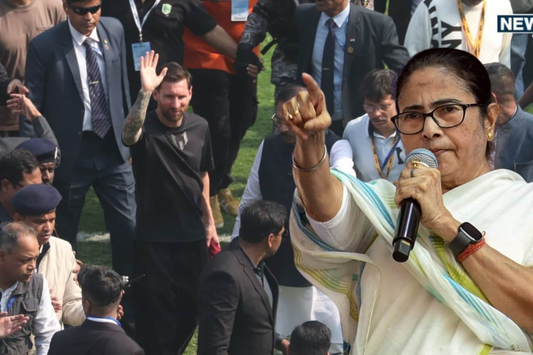 ममता बॅनर्जींनी मागितली मेस्सीची माफी, म्हणाल्या 'मला खुप वाईट वाटलं...' ममता बॅनर्जींनी मागितली मेस्सीची माफी, म्हणाल्या 'मला खुप वाईट वाटलं...'