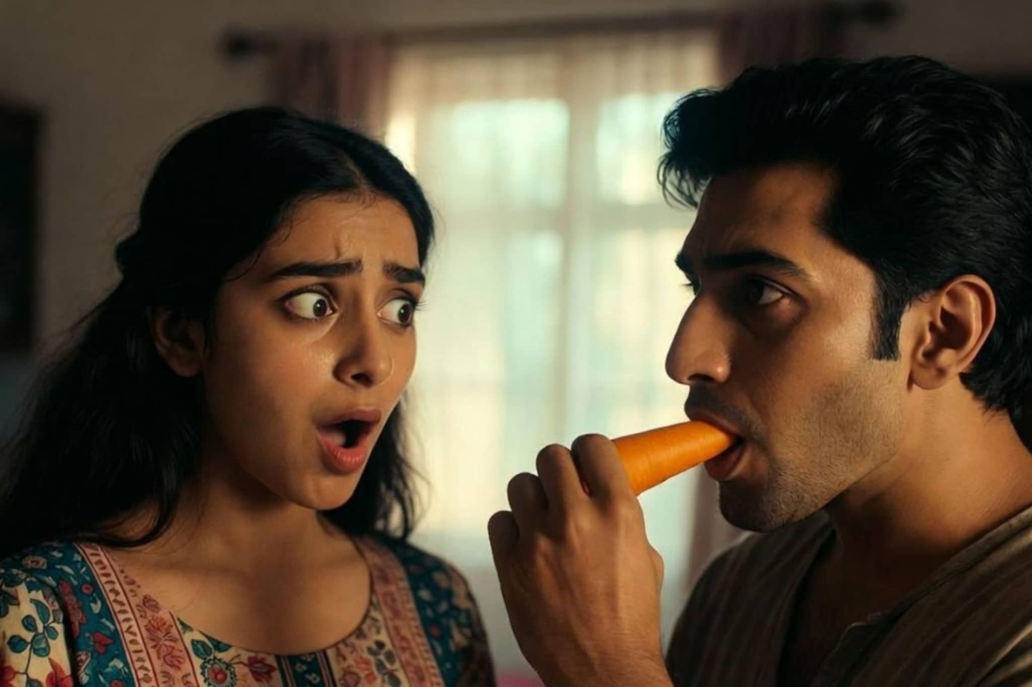 दररोज गाजर खायचा BF, वैतागली GF; नंतर समजलं असं विचित्र कारण विश्वासच बसेना