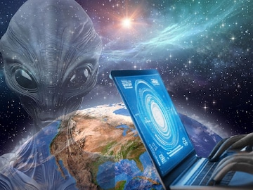 पृथ्वीवासीयांनो नमस्कार! स्पेसमधून आला मेसेज; पाठवला कुणी, एलियन तर नाही? पृथ्वीवासीयांनो नमस्कार! स्पेसमधून आला मेसेज; पाठवला कुणी, एलियन तर नाही?