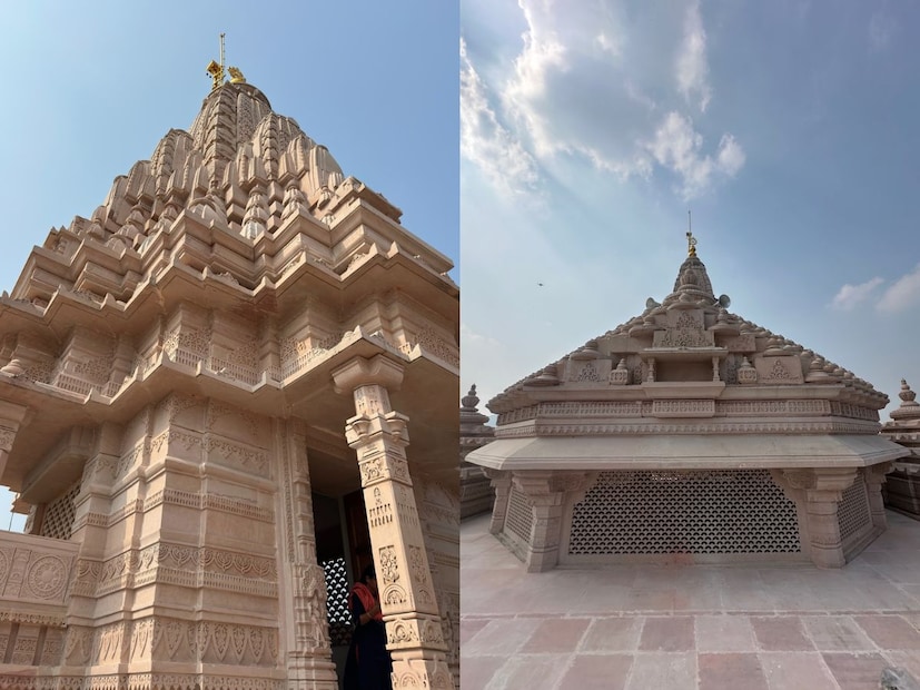 अनेकदा जनसामान्य लोकांना तीर्थस्थळांचं दर्शन घेण्यासाठी जायला शक्य होत नाही. त्यामुळे देशभरामध्ये अनेक ठिकाणी प्रती स्थळांचं प्रमाण जास्त आहे. अशातच आता विरारमध्ये एका प्रसिद्ध मंदिराची निर्मिती करण्यात आली आहे. विरारमध्ये द्वारकाधिश मंदीराची निर्मिती करण्यात आली आहे. अलीकडेच या मंदिराचा प्राणप्रतिष्ठा सोहळा पार पडला आहे. या सोहळ्याला फक्त महाराष्ट्रातूनच नाही तर परराज्यातूनही अनेक लोकं आले होते. अनेकदा जनसामान्य लोकांना तीर्थस्थळांचं दर्शन घेण्यासाठी जायला शक्य होत नाही. त्यामुळे देशभरामध्ये अनेक ठिकाणी प्रती स्थळांचं प्रमाण जास्त आहे. अशातच आता विरारमध्ये एका प्रसिद्ध मंदिराची निर्मिती करण्यात आली आहे. विरारमध्ये द्वारकाधिश मंदीराची निर्मिती करण्यात आली आहे. अलीकडेच या मंदिराचा प्राणप्रतिष्ठा सोहळा पार पडला आहे. या सोहळ्याला फक्त महाराष्ट्रातूनच नाही तर परराज्यातूनही अनेक लोकं आले होते.