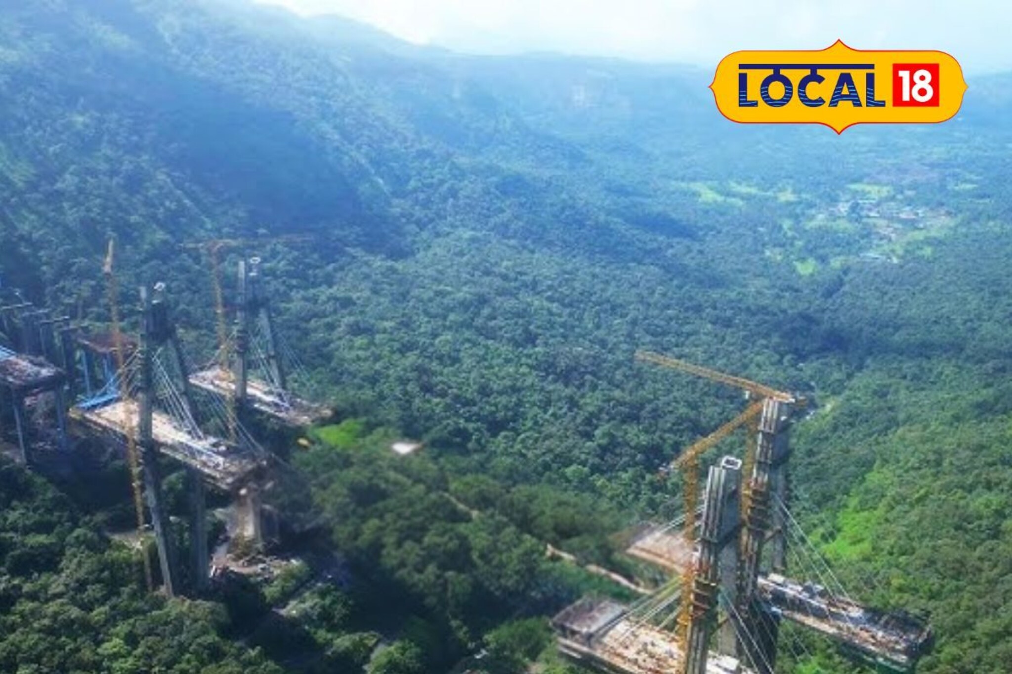 देशातील सर्वात उंच केबल स्टेड ब्रिज; मुंबई-पुणे अंतर 25 मिनिटांनी होणार कमी