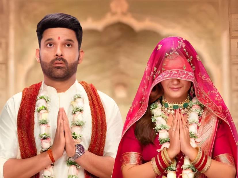  किस किस को प्यार करूं 2 (Kis Kisko Pyaar Karoon 2) : कपिल शर्माचा 'किस किस को प्यार करूं' हा चित्रपट 2015 मध्ये प्रेक्षकांच्या भेटीला आला होता. आता 12 डिसेंबर 2025 रोजी या चित्रपटाचा सीक्वेल प्रेक्षकांच्या भेटीला येणार आहे. तीन पत्नींच्या अवतीभोवती फिरणारं कपिल शर्माचं पात्र आहे. या चित्रपटात त्रिधा चौधरी, पारुल गुलाटी, आयशा खान, हीरा वरीना, असरानी, मनजोत सिंह, अखिलेंद्र मिश्रा आणि विपिन शर्मा हे कलाकार महत्त्वाच्या भूमिकेत आहेत.