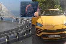 Mumbai: 252 किमीचा स्पीड, वांद्रे वरळी सी लिंकवर लॅम्बोर्गिनी पळवली, पोलिसांनी 5 कोटींची कार केली जप्त