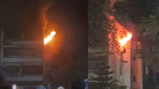 मुंबईत घाटकोपरमधील इमारतीला आग