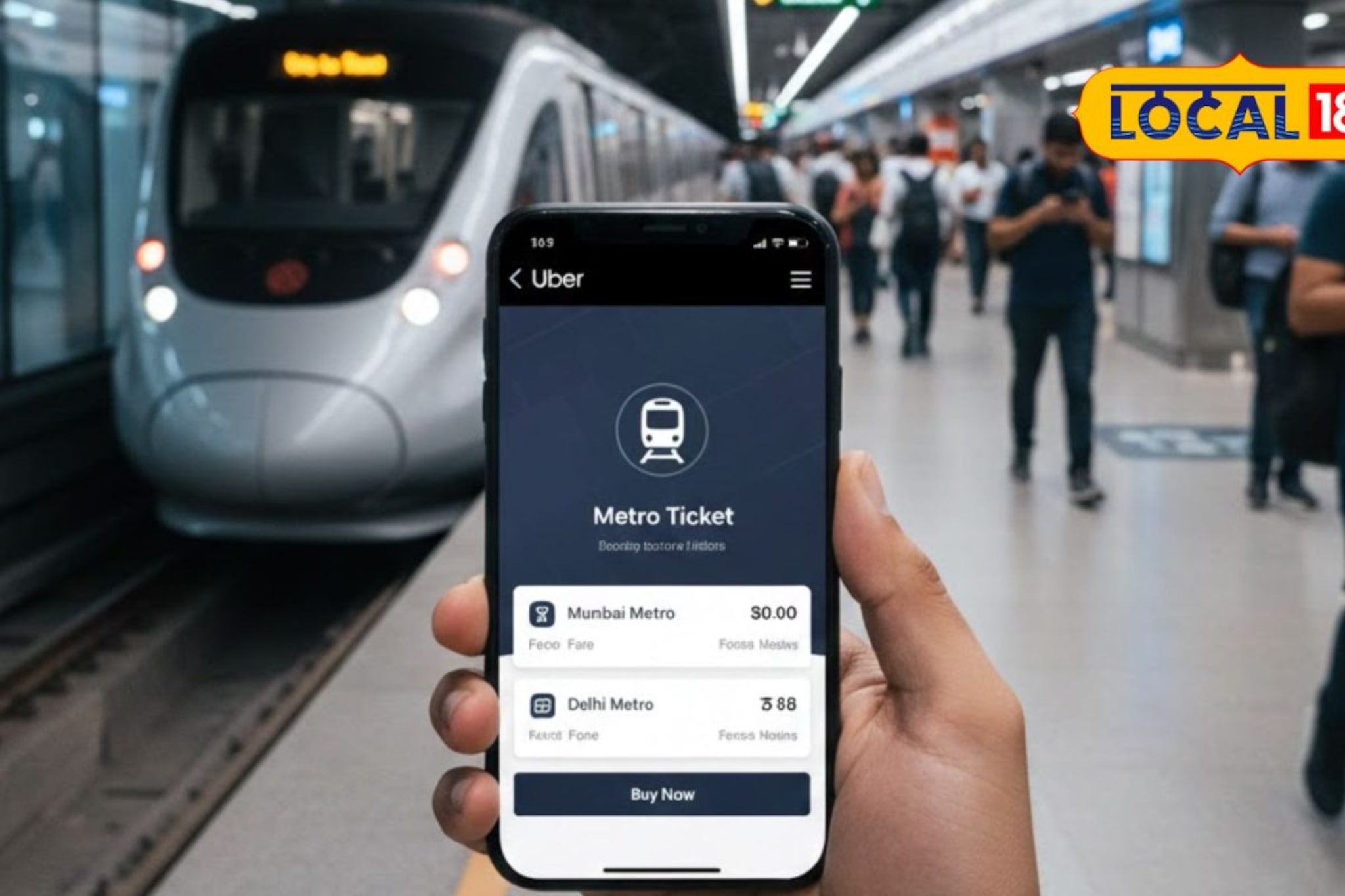 मेट्रो तिकीट आता एका क्लिकमध्ये; नवीन सुविधा सुरू; फक्त यांनाच होणार फायदा मेट्रो तिकीट आता एका क्लिकमध्ये; नवीन सुविधा सुरू; फक्त यांनाच होणार फायदा