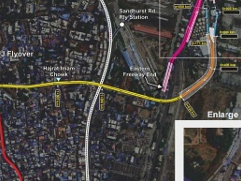 ईस्टर्न फ्रीवेचा साऊथ एंट म्हणजे फ्रीवेचं दक्षिण टोक तेच ऑरेंज गेट आहे. म्हणजे पीडी मेलो रोड जंक्शन तोच ऑरेंज गेट आहे. हा भाग मुंबई पोर्ट विभागाजवळ अर्थात डॉकयार्ड, वाडी बंदर, माझगाव डॉक, प्रिन्सेस डॉक परिसराजवळ आहे. (सर्व फोटो : सोशल मीडिया)