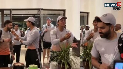 Rohit Sharma refuse to eat cake with Jaiswal celebrations