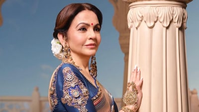 Nita Ambani Honors Indian Artisans in Traditional Attire at Swadesh