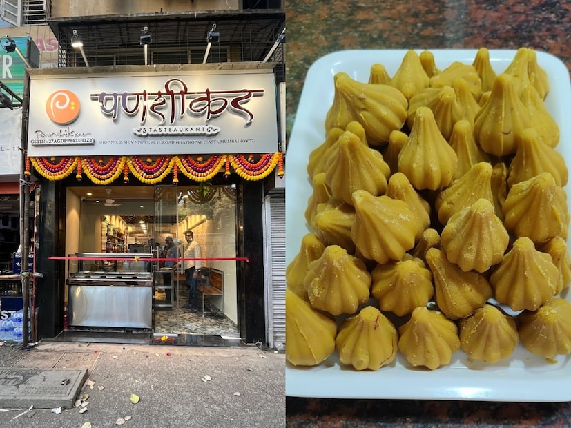  1921 पासून कार्यरत असलेले, पणशीकर हे मुंबईत त्यांच्या उकडीचे मोदकांसाठी एक प्रसिद्ध नाव आहे. परवडणारी किंमत, मोदकांची चव आणि वेगवेगळ्या फ्लेवरमुळे हे दुकान प्रसिद्ध आहे. पणशीकर पारंपारिक मोदकांसोबतच चॉकलेट, केसर आणि मावा सारख्या प्रकारामुळेही ते फेमस आहेत.<br /><strong>कुठे- 18, गणनाथ को-ऑपरेटिव्ह सोसायटी, सेनापती बापट रोड, दादर पश्चिम, मुंबई</strong>