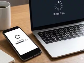 फोन लॅपटॉप रिस्टार्ट 