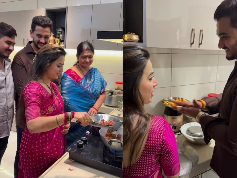  प्राजक्ता गायकवाड आणि शंभुराज खुटवड यांच्या शाही लग्नसोहळ्याची सोशल मीडियावर गेल्या काही दिवसांत चांगलीच चर्चा होती. अनेक राजकीय आणि सेलिब्रिटी मंडळी त्यांच्या लग्नसोहळ्याला उपस्थित होते.