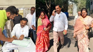 पुणे महानगर पालिकेसाठी प्रशांत जगताप यांचा उमेदवारी अर्ज दाखल