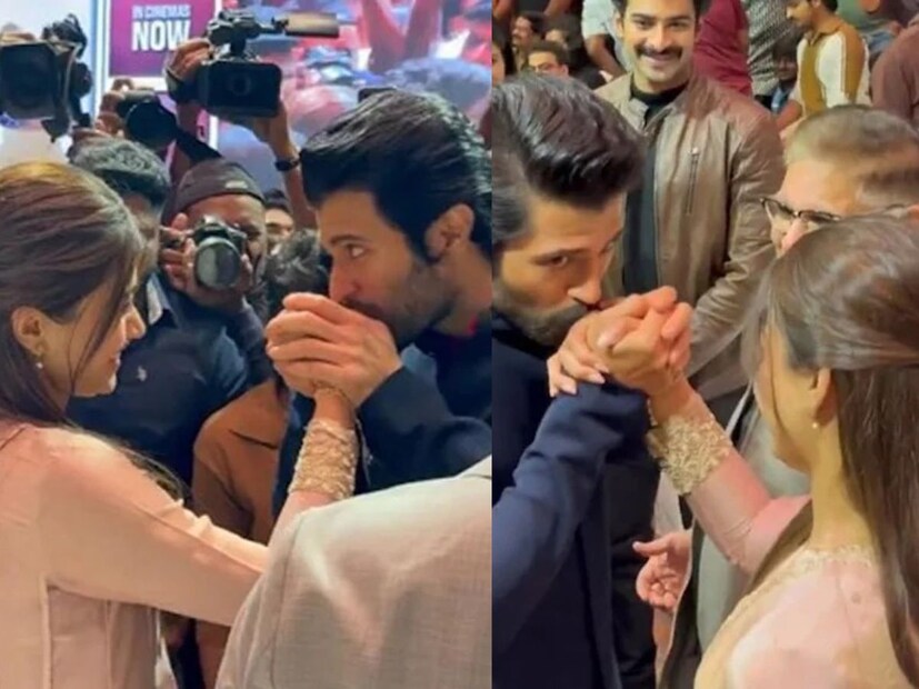  रश्मिका मंदाना आणि विजय देवरकोंडा नुकतेच 'द गर्लफ्रेंड'च्या सक्सेस पार्टीत एकत्र दिसले होते. विजयचा पाठिंबा पाहून रश्मिका भावूक झाली होती. या चित्रपटाच्या यशाचा विजयदेखील महत्त्वाचा भाग असल्याचं यावेळी रश्मिका म्हणाली होती. तसेच प्रत्येकाच्या आयुष्यात विजय देवरकोंडासारखा एक व्यक्ती असावा असंही रश्मिका म्हणालेली. रश्मिका आणि विजय देवरकोंडाचा व्हिडीओ सोशल मीडियावर व्हायरल झाला होता.