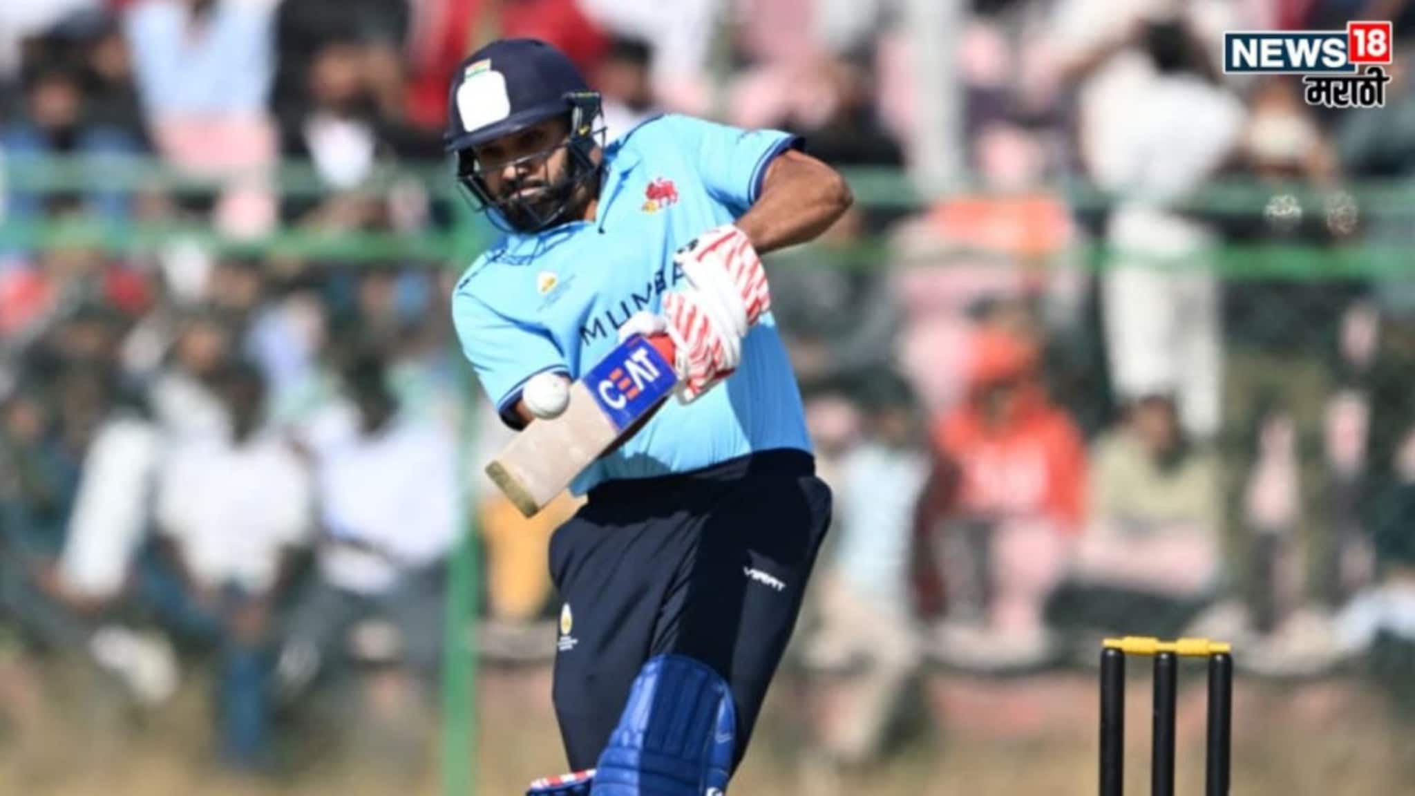 Rohit Sharma Century : रोहितने सेंच्युरी मारली अन् 21 वर्षाचा KKR चा खेळाडू बघतच राहिला! 162 च्या स्ट्राईक रेटने हिटमॅनचं धमाका