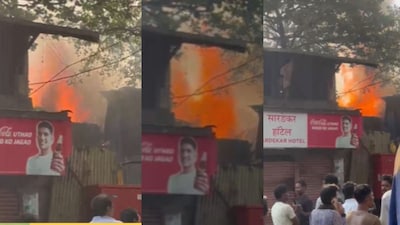 Mumbai Shivdi Shewri Cylinder blast