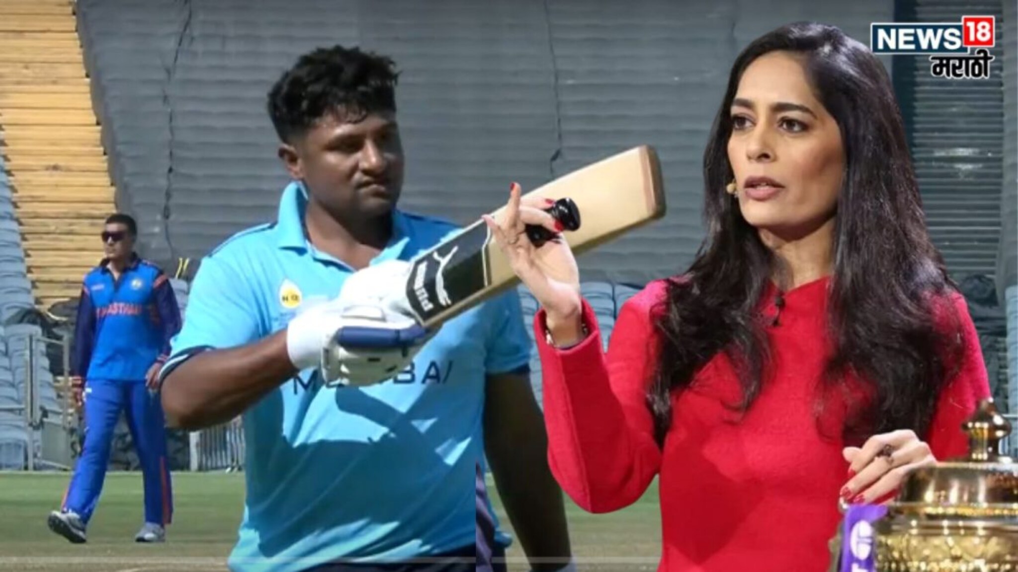 Sarfaraz Khan : अबु दाबीला ऑक्शन सुरू अन् पुण्यात सरफराजने दाखवला जलवा; 332 च्या स्ट्राईक रेटने ठोकल्या धावा!