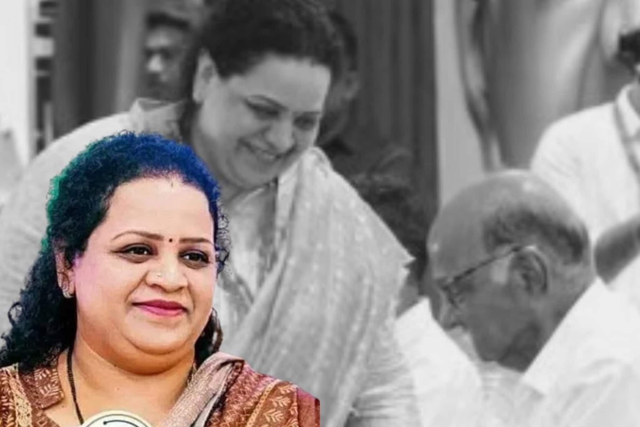 शरद पवारांची साथ सोडल्यानंतर राखी जाधव यांची पहिली प्रतिक्रिया