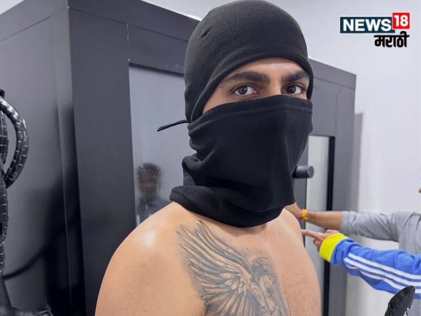 सोशल मीडियावर व्हायरल झालेल्या या फोटोमधील खेळाडू कोण? असा सवाल विचारला जातोय. डोक्यावर काळी टोपी घालून व्यायाम करणारा हा खेळाडू कोण? असा प्रश्न तुम्हालाही पडला असेल.