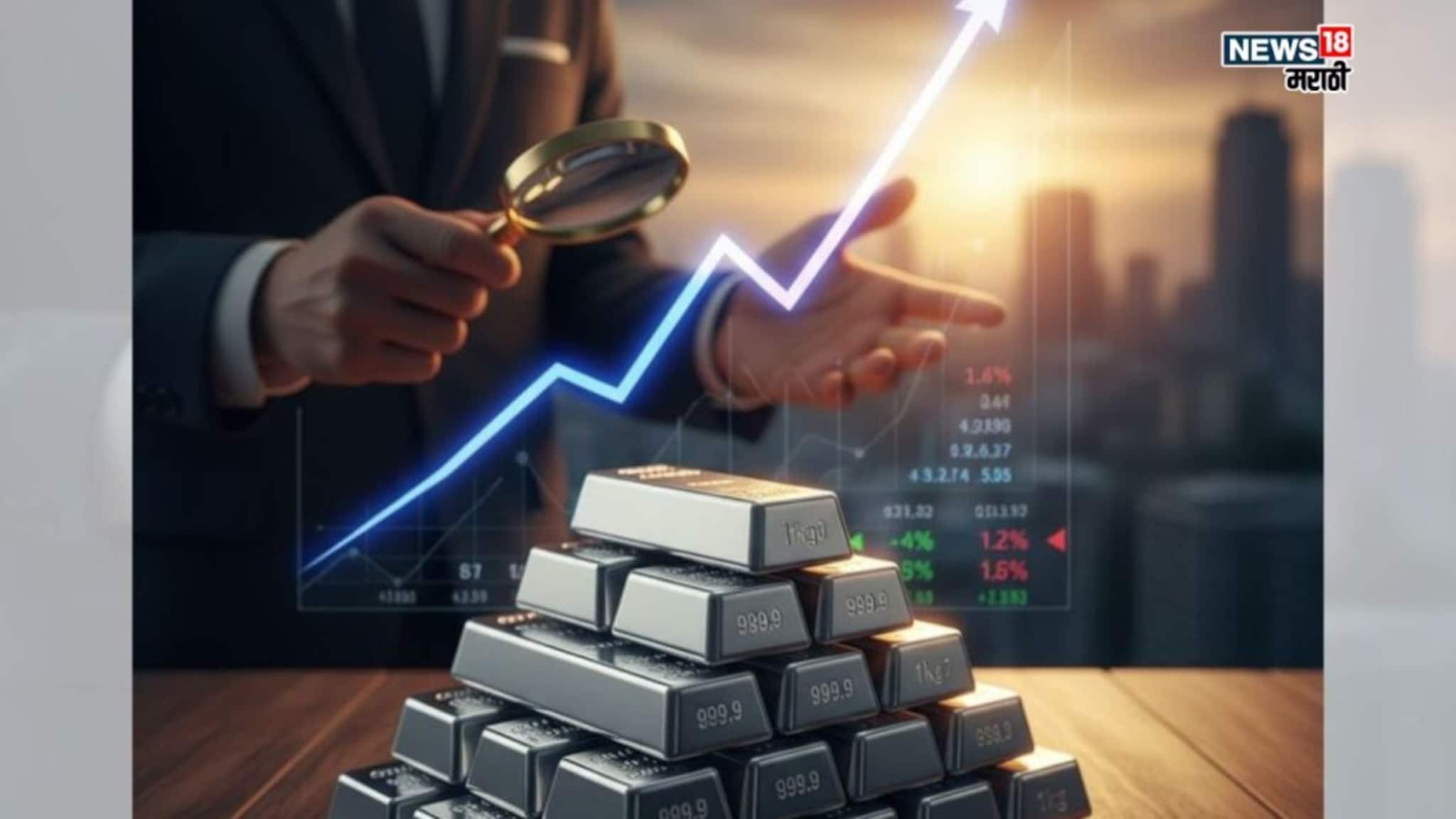 Silver Price: आंतरराष्ट्रीय बाजारात चांदी ऑलटाइम हायवर, भारतातही 2 लाख पार, आणखी किती वाढणार दर?