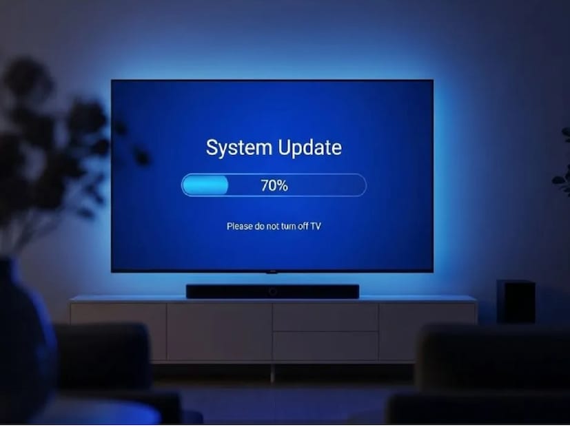 नवीन अपडेट इंस्टॉल झाल्यानंतर, टीव्ही पूर्णपणे बंद करा, काही मिनिटे वाट पहा आणि नंतर तो पुन्हा ऑन करा. अपडेटनंतर तुम्हाला काही प्रॉब्लम आल्यास, टीव्ही फॅक्टरी रीसेट करून पहा. यामुळे सॉफ्टवेअर नवीन सेटिंग्जसह स्थिरपणे काम करेल.