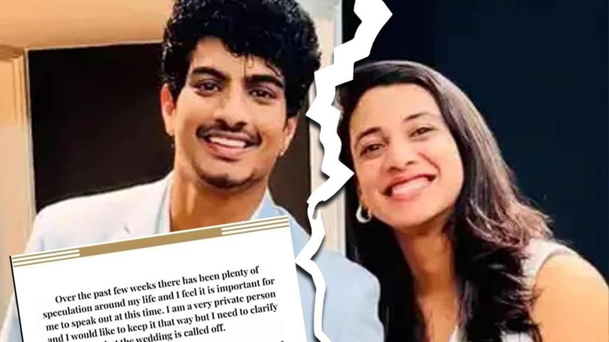 Smriti Mandhana : स्मृती-पलाशचं लग्न का मोडलं? ज्याची चर्चा होती तेच घडलं! 14 दिवसांनी खरं कारण समोर