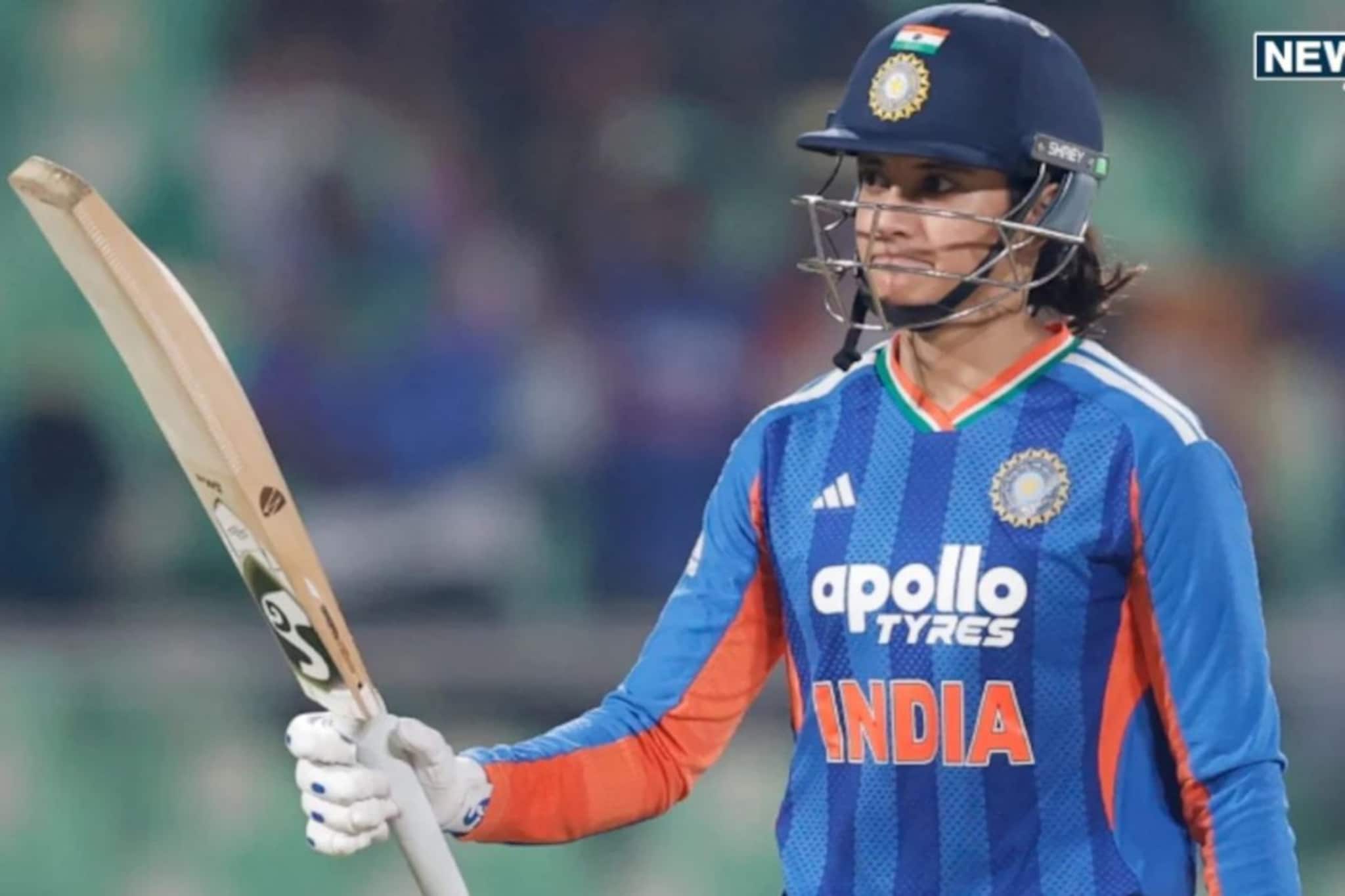 स्मृती मानधनाला धक्का, शेवटच्या क्षणी टीममधून बाहेर, वर्ल्ड रेकॉर्डची संधी हुकली