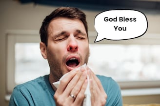 99 टक्के लोकांना माहितीच नाही, शिंकल्यावर God Bless You का म्हणतात?