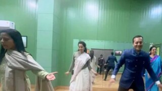 सुप्रिया सुळे-कंगना राणावत डान्स व्हिडीओ