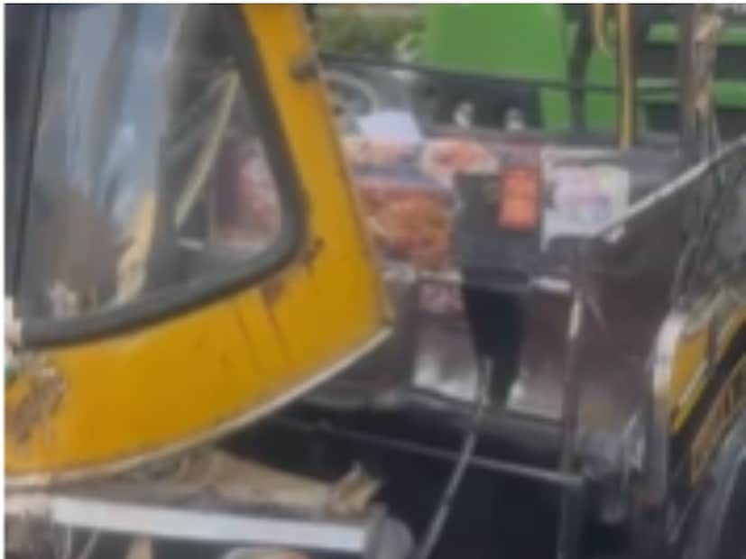 कर्वे रोडवरील नळ  स्टॉपजवळील पेट्रोल पंप परिसरात आज दुपारी सुमारे अडीच वाजता झालेल्या भीषण अपघात झाला आहे.  
