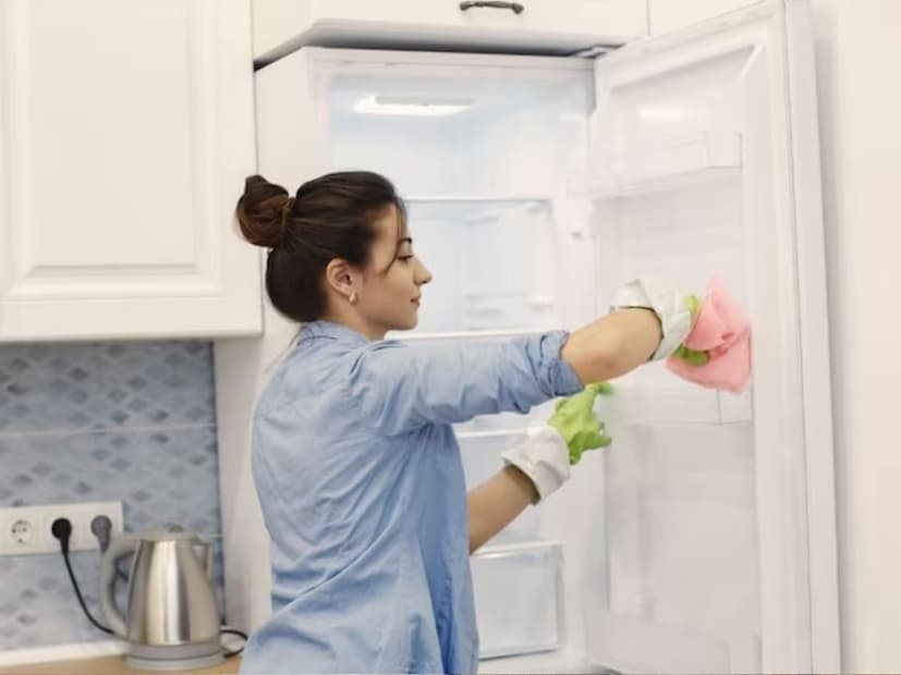 रेफ्रिजरेटर उघडल्यावर आणि बंद केल्यावर ओलावा आणि उबदार हवा आत जाते, ज्यामुळे रबरवर बुरशी तयार होते. अन्नाचे कण आणि द्रव रबरात अडकतात. जर जास्त काळ अस्वच्छ ठेवले तर धूळ आणि घाण जमा होते आणि काळा थर तयार होतो. हे सर्व त्वरित स्वच्छ करणे आवश्यक आहे. अन्यथा यामुळे फ्रिजचे हायजिन बिघडू शकते.
