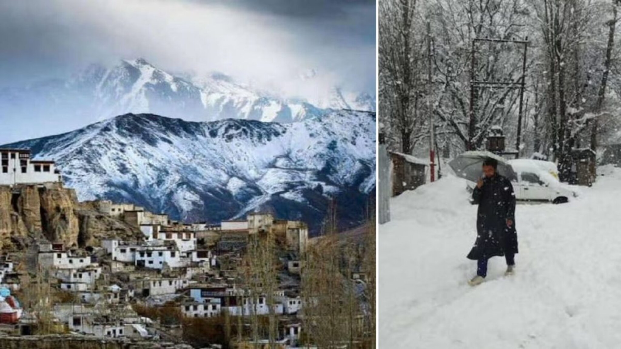 Travel Tips : भारतातील सर्वात थंड गाव, -60°C पर्यंत जाते टेम्परेचर! नजर जाईल तिथपर्यंत दिसतो बर्फच बर्फ