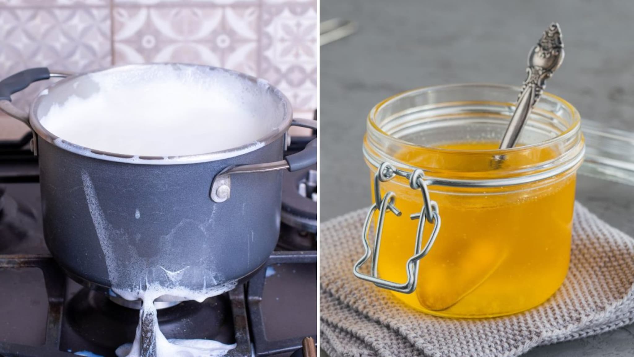 Kitchen Tips  : तूप बनवायचंय पण दुधावर खूप कमी साय येते? 'या' टिप्स वापरा, मिळेल जाड-घट्ट साय..