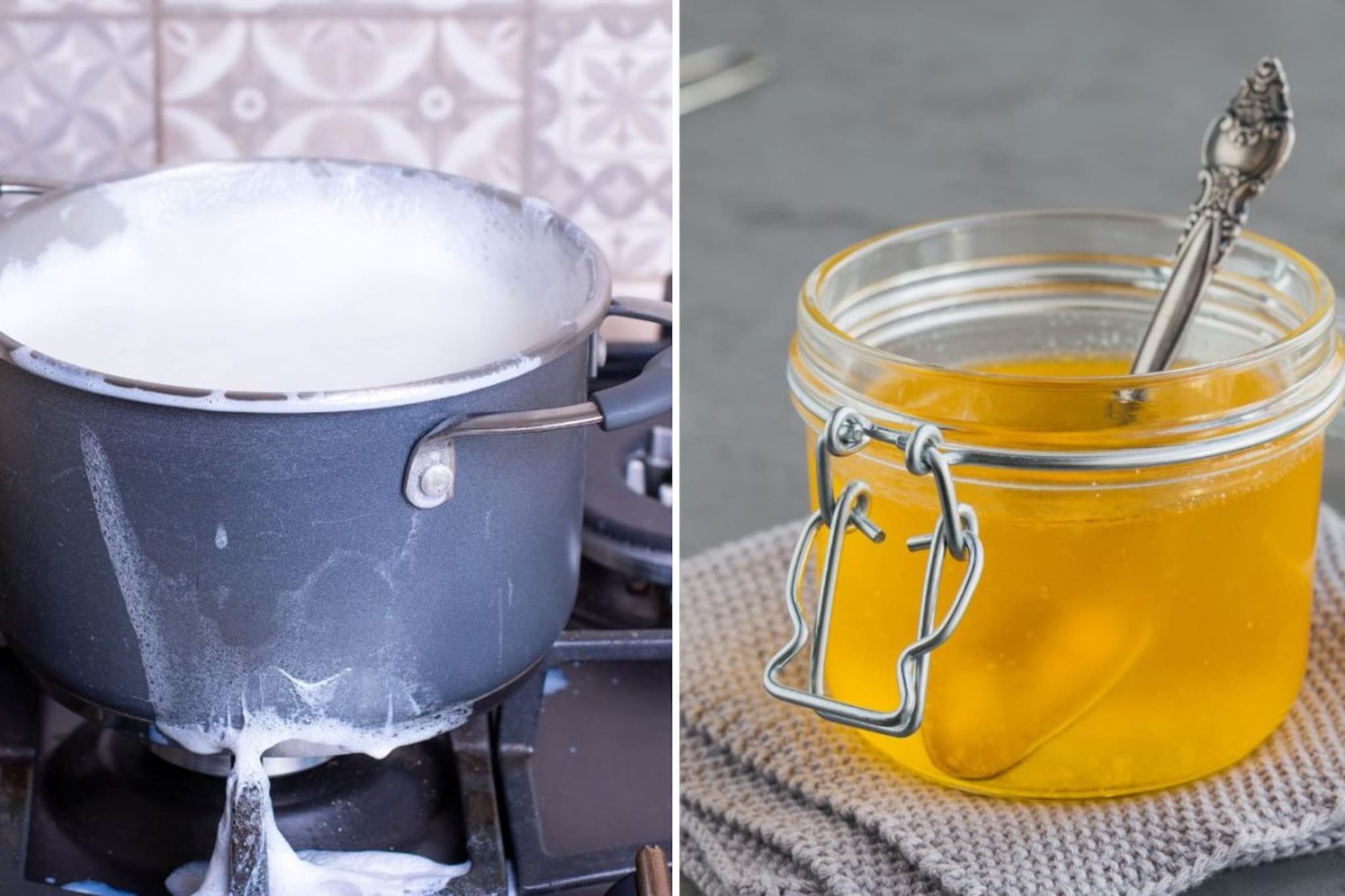 तूप बनवायचंय पण दुधावर खूप कमी साय येते? 'या' टिप्स वापरा, मिळेल जाड-घट्ट साय.. तूप बनवायचंय पण दुधावर खूप कमी साय येते? 'या' टिप्स वापरा, मिळेल जाड-घट्ट साय..