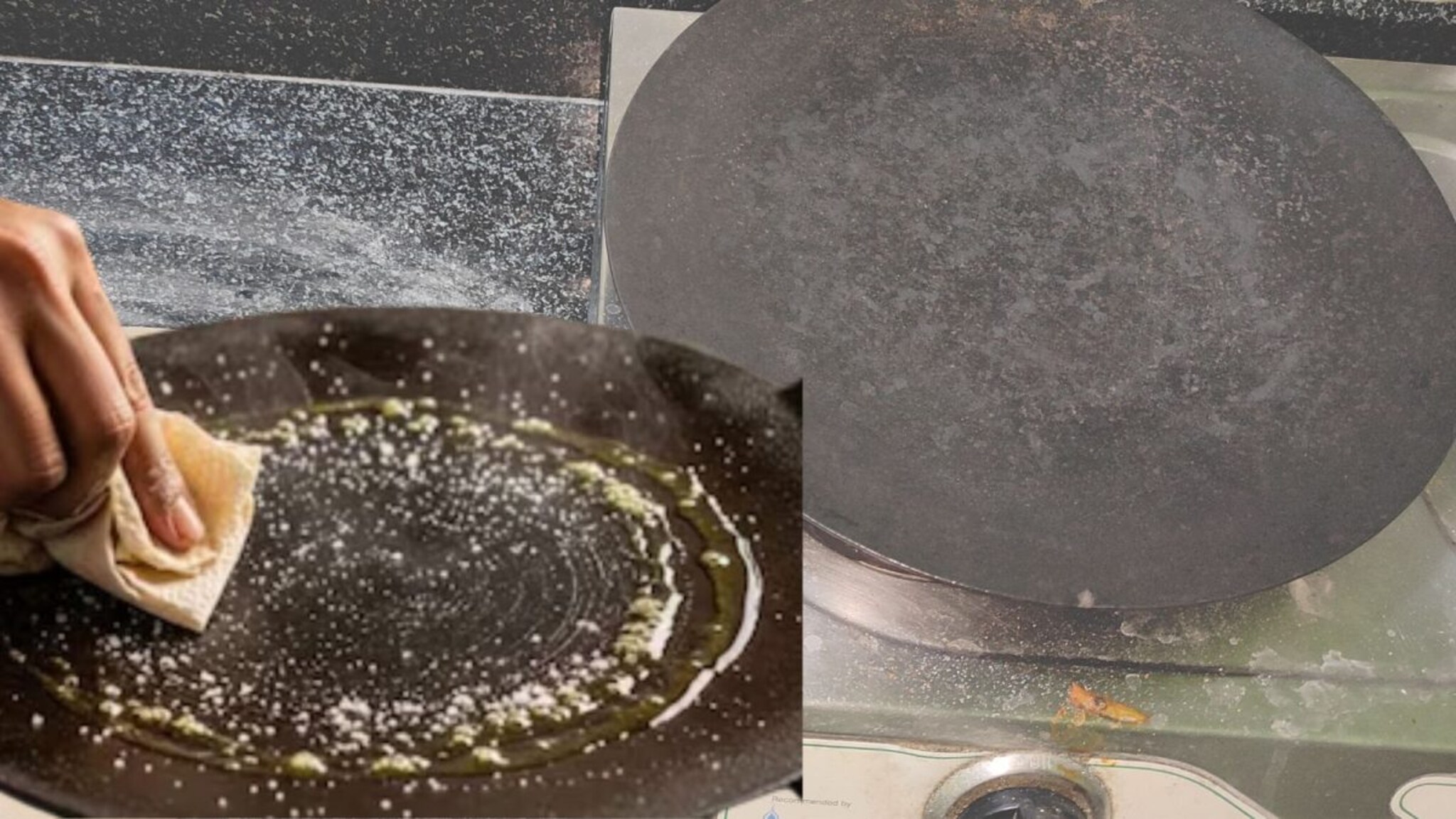 Kitchen Tips : तव्यावर चपाती चिकटते? 'या' ट्रिकने रेग्युलर तवा बनवा नॉनस्टिक, डोसाही बनवू शकाल!