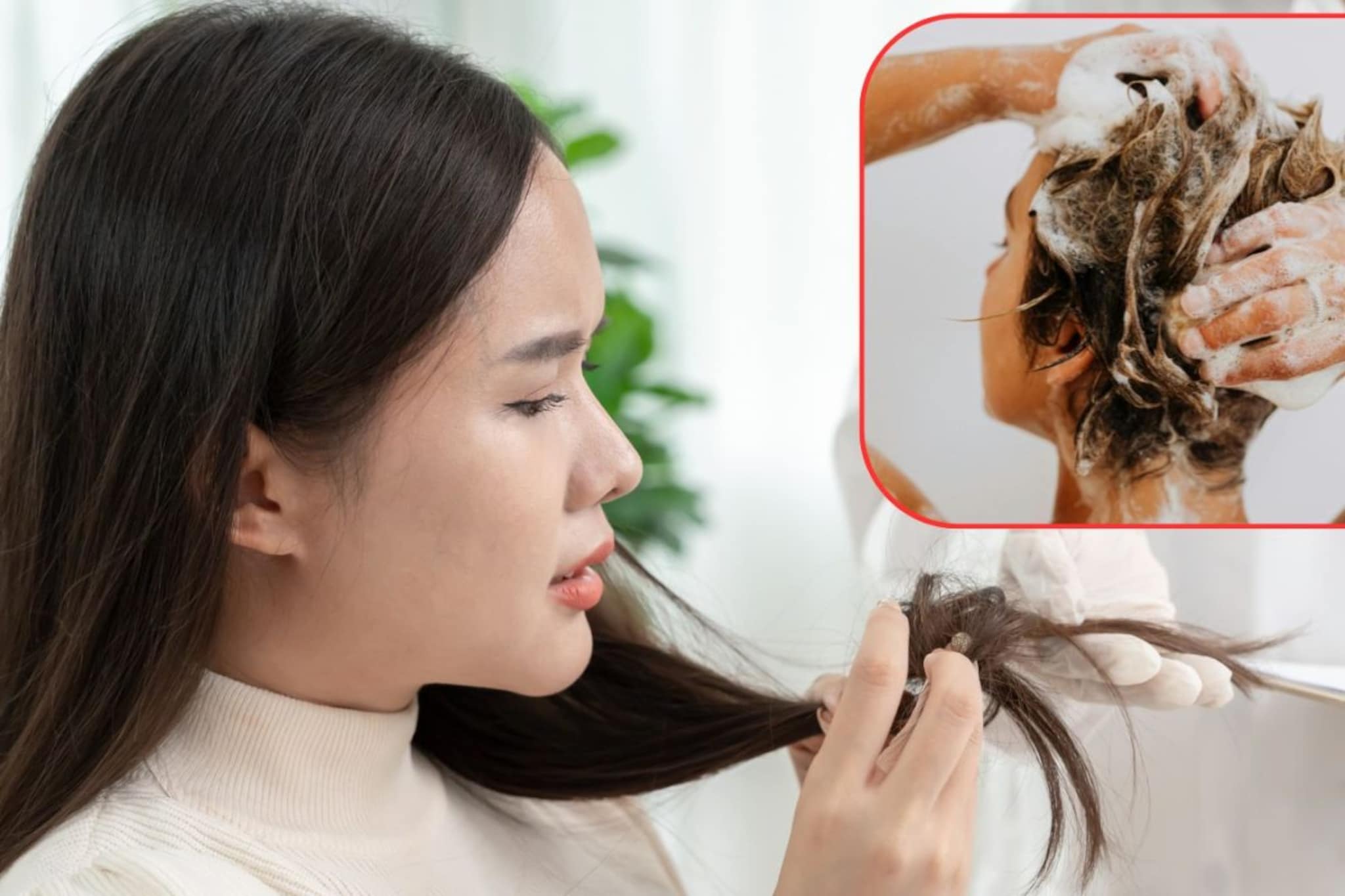 हिवाळ्यात केसांवर कठीण शॅम्पू वापरणं टाळा; 'हा' DIY शॅम्पू केस बनवेल मऊ-शायनी हिवाळ्यात केसांवर कठीण शॅम्पू वापरणं टाळा; 'हा' DIY शॅम्पू केस बनवेल मऊ-शायनी