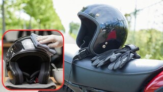 हेल्मेट साफ करण्याच्या टिप्स..