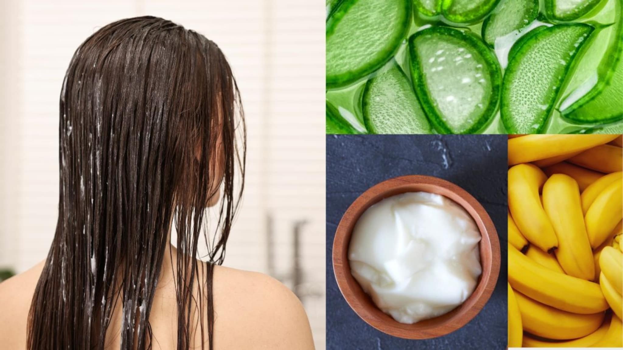 Deep Conditioning : केळं, दही, कोरफडीची किमया, केस होतील मऊशार, केसांच्या कंडिशनिंगसाठी हा उपाय करुन बघा