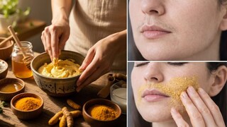 चेहऱ्यावरील केस काढण्यासाठी घरगुती उपाय