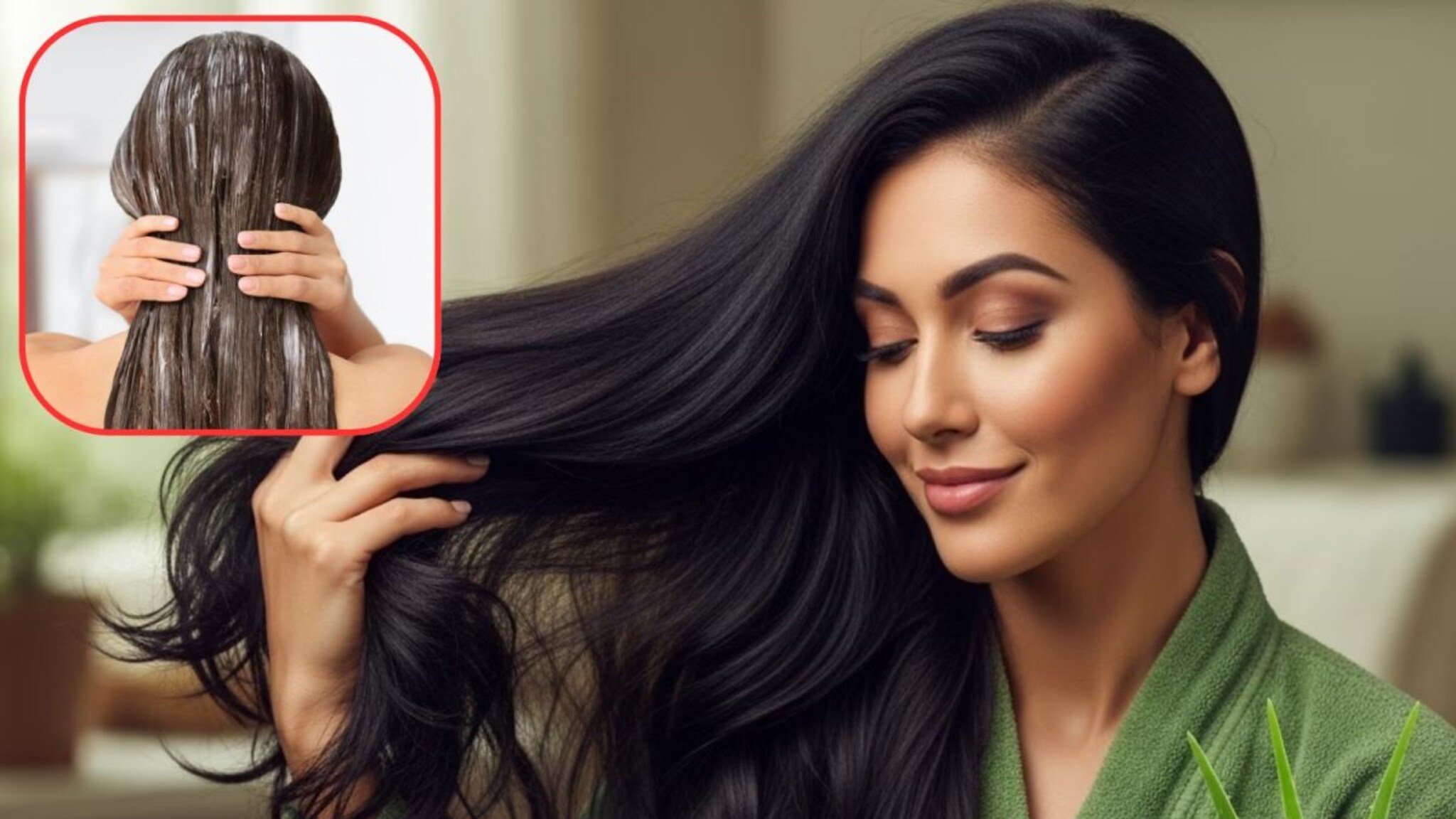 Natural Hair Conditioner : केसांचा रुक्षपणा फक्त 30 मिनिटांत होईल नाहीसा, वापरा हे DIY हेअर कंडिशनर