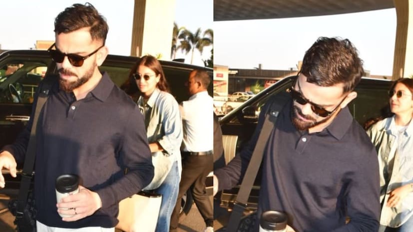 टीम इंडियाचा स्टार फलंदाज विराट कोहली शनिवारी लंडनहून भारतात परतला. किंग कोहली त्याची पत्नी अनुष्का शर्मासह मुंबईत पोहोचला. मुंबईच्या कलिना विमानतळावर विराट अन् अनुष्का दिसले.